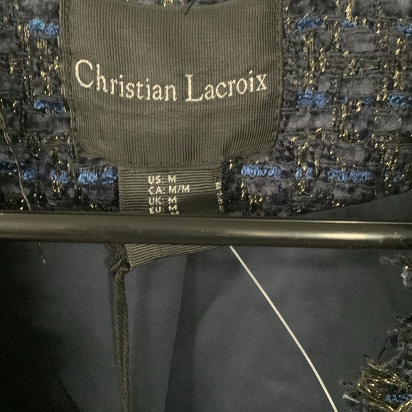 NWT Christian lacroix cropped blazer - Picture 2 of 4